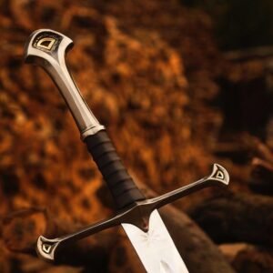 Handmade High-Carbon Steel Fantasy Sword: Aragorn Inspired Cosplay Replica