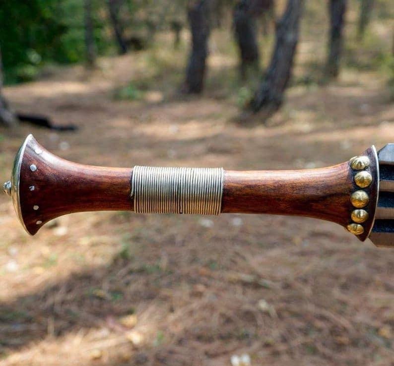 Hand-Forged Konda Ikakalaka Sword: 5160 Carbon Steel, African Tribal Design - Image 3