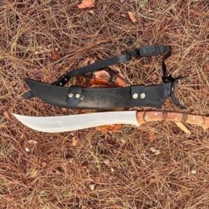 Handmade 5160 Spring Steel Survival Machete Sword | Hunting & Camping Blade