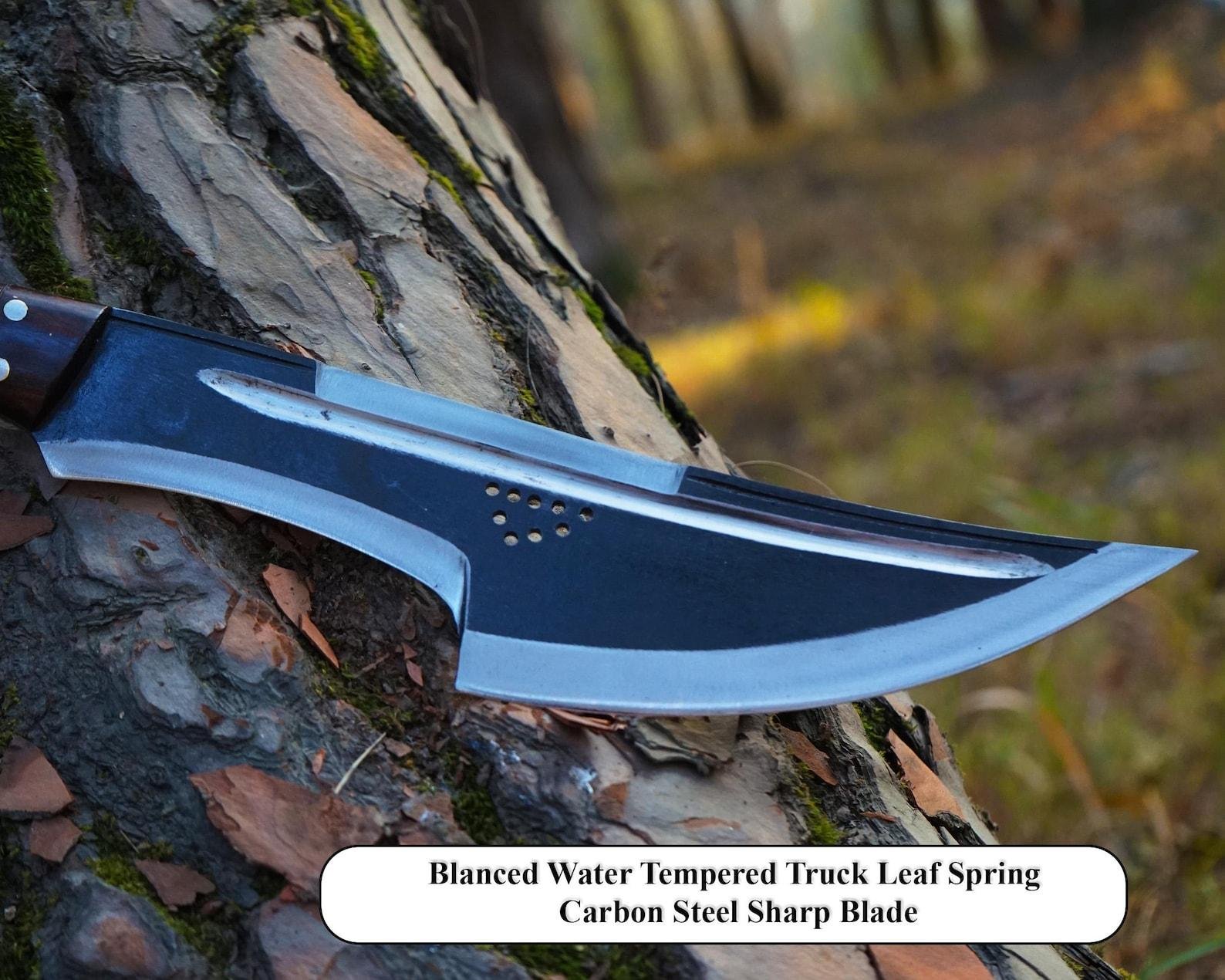 Hand Forged Hunting Axe: Himalayan Artisanship, Carbon Steel Blade - Image 6