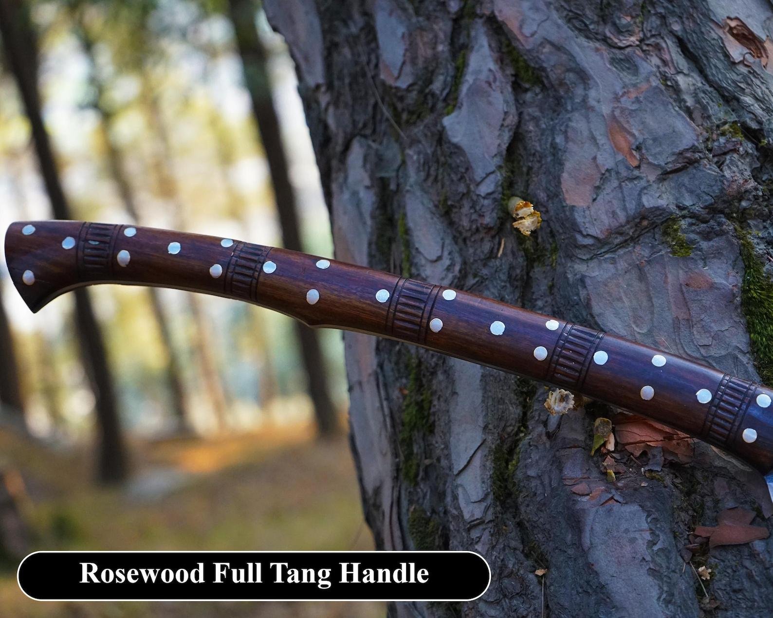 Hand Forged Hunting Axe: Himalayan Artisanship, Carbon Steel Blade - Image 7