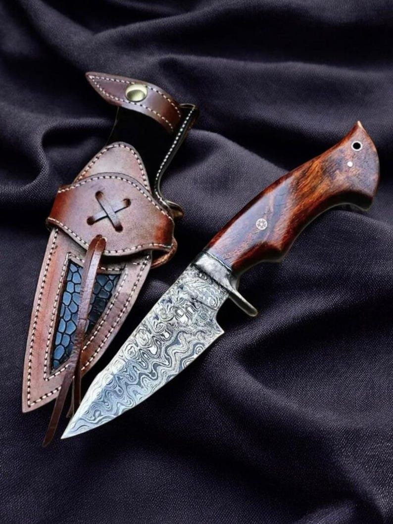 Hand Forged Viking Hunting Spear – 25” Blade with Leather Sheath - Image 8