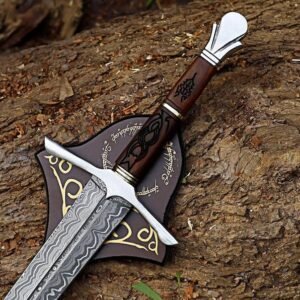Damascus Viking Sword – Hand Forged Medieval Longsword
