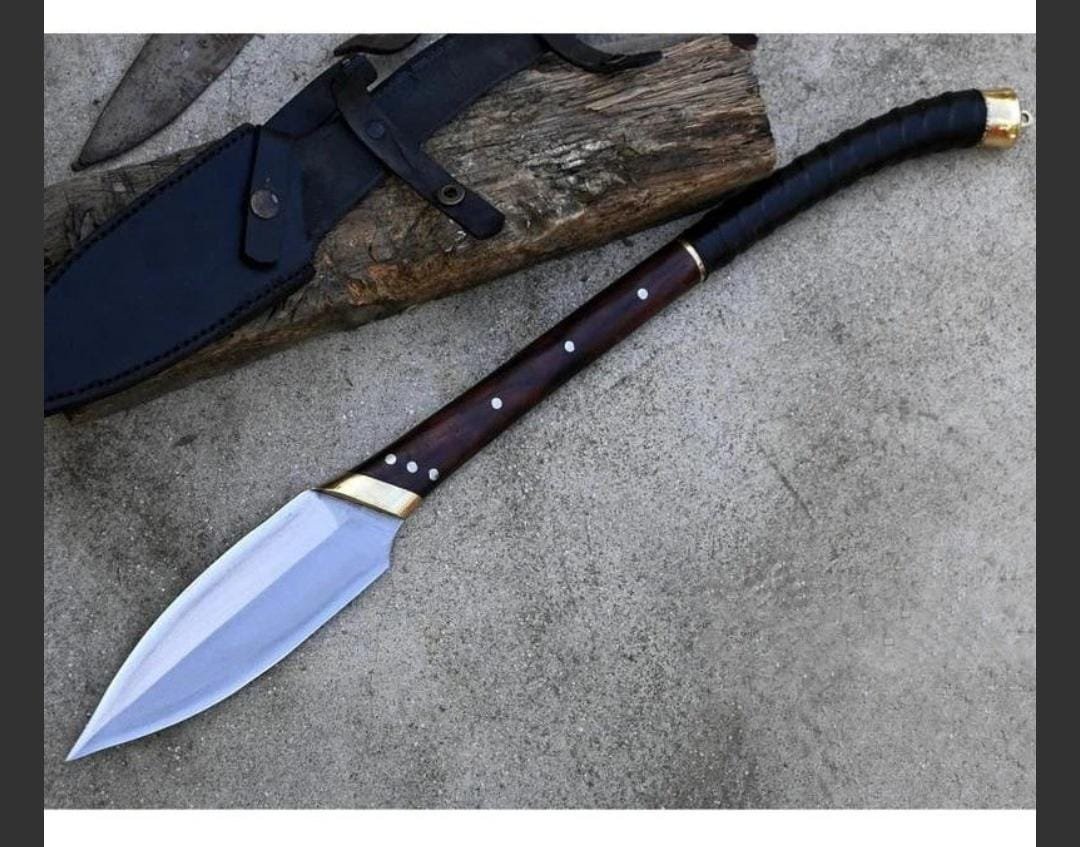 Handmade Viking Spear Sword – Norse High Carbon Steel Collectible