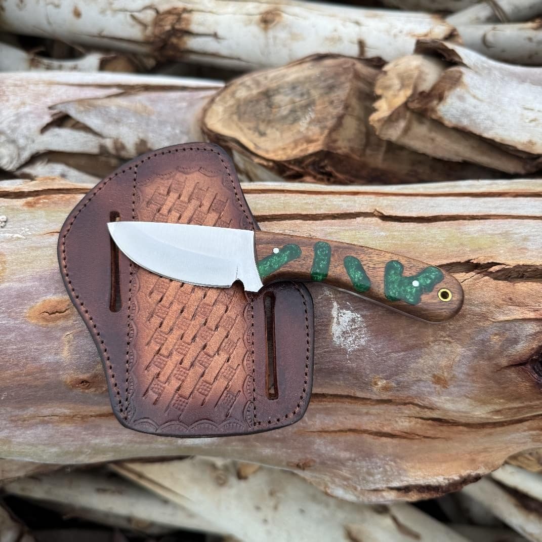 5160 Carbon Steel Machete | 24" Full Tang Blade with Rosewood Handle - Image 5